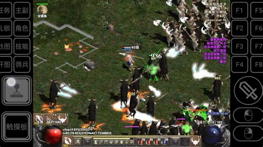 winlator10.0触控优化版玩暗黑2标马刷地狱牛场，摇杆 触屏走位风筝牛群