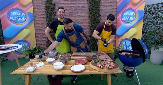 ¡Viernes de romper la dieta con una deliciosa Pizza a la parrilla!