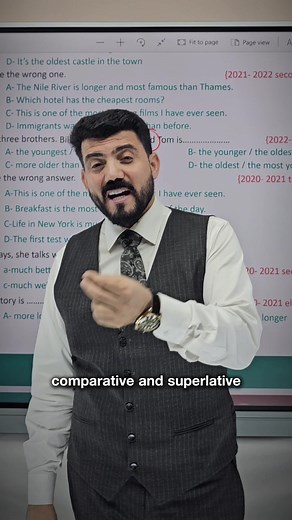 Mastering Comparative and Superlative in English Exam - Poli 12
