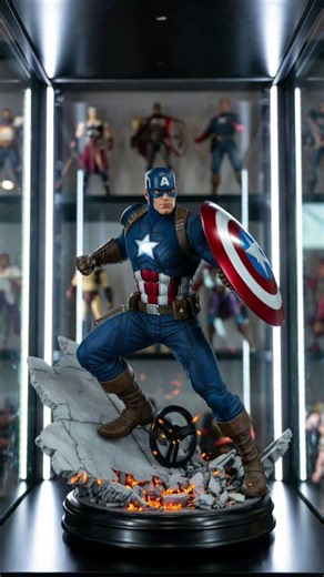 "🛡️😱 CAPTAIN AMERICA Collection That Will BLOW YOUR MIND! 💥 Museum-Level Display! 🤯✨"