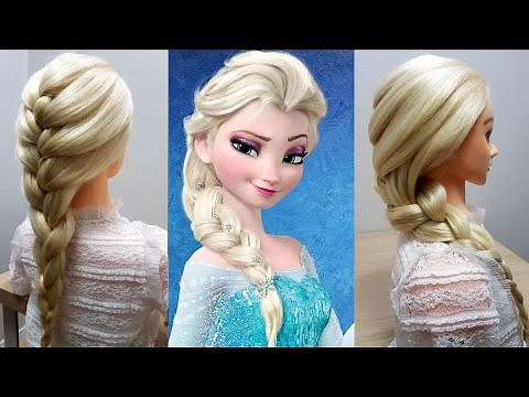 Elsa's Frozen Hairstyle Tutorial