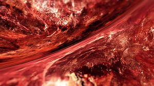 Abstract background Grunge red  Alien planet texture exploration