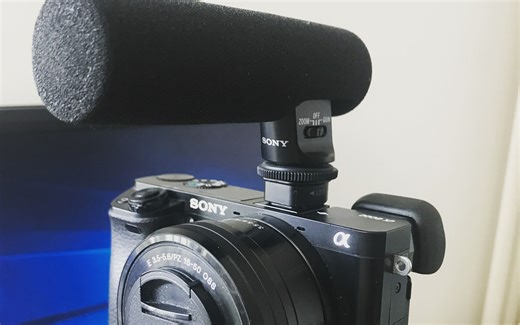 Sony a6000没法安装麦克风？不存在的！Sony ECM-GZ1M枪式变焦麦克风使用感受分享