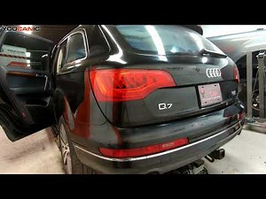 2006-2015 Audi Q7 How to Manually Open Trunk Guide - Overcome Trunk Issues with DIY Trunk Opening
