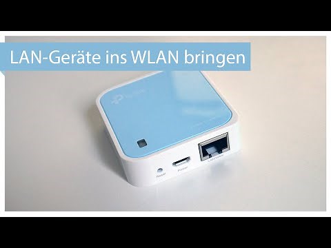 LAN-Geräte ins WLAN bringen mit dem TP-Link N300 WLAN Nano Router