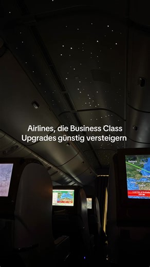 Business Class Upgrades für Economy-Preise entdecken