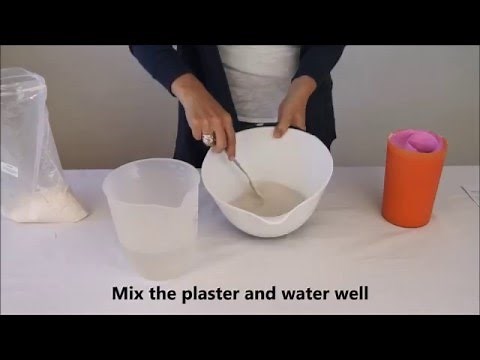 How to make a Cast of your Hand Part 2 - Plaster, by BabyRice