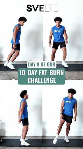 Day 8: Toned Legs Workout | 10-Day Fat Burn Challenge | No Equipment (At Home)