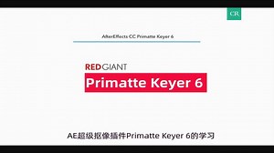 超级抠像工具 ae插件Primatte Keyer 6