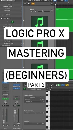 How to master songs in Logic Pro X (pt. 2)