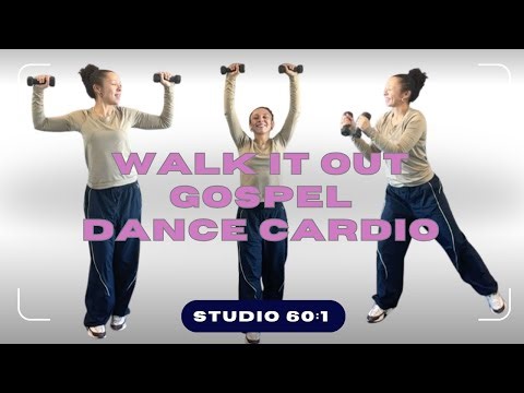 10 Minute Gospel Walk Dance Workout | Praise Party with Weights | Mary Mary