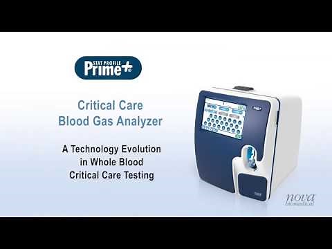 Stat Profile Prime Plus- Critical Care Blood Gas Analyzer