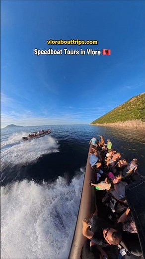 Daily boat tours in Vlore, Albania🇦🇱 Brand new boats, local guides and premium sound system 🔊