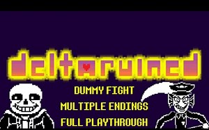DELTARUINED CHAPTER 1 & 2 DEMO FULL PLAYTHROUGH (DELTARUNE MOD)_哔哩哔哩_bilibili