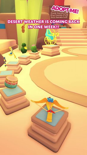 Desert Weather and Shop Return on the 15th! 🌞 | Adopt Me Roblox
