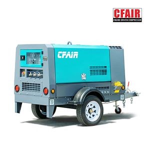 [Hot Item] High-Performance 185 Cfm Tow Behind Air Compressor Rental