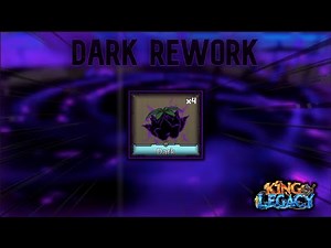 DARK REWORK SHOWCASE (NEW UPDATE 8!!!) KING LEGACY UPDATE 8