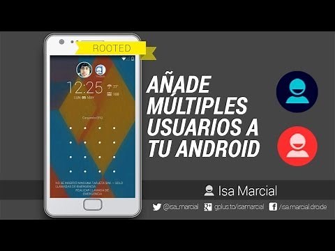 ¿Cómo tener mútliples usuarios en Android?