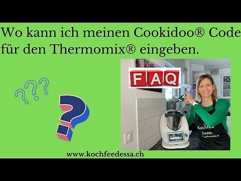 Wo muss ich meinen Cookidoo® Code für den Thermomix® eingeben?