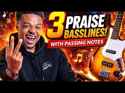 African Praise Basslines With Passing Notes You Must Use in Praise Songs