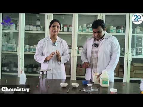 Preparation of a mixture , a compound by using iron fillings, sulphur powder