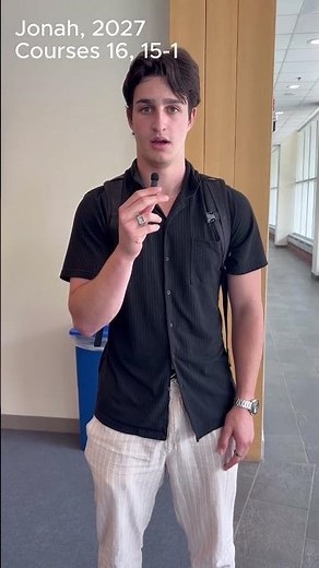 Are you a first year at MIT?