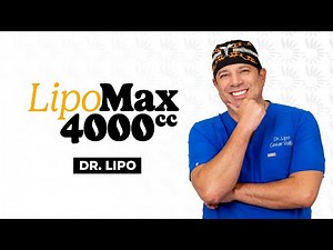 💉 LipoMax MAX 4000cc: Dr. Lipo Explains the High-Volume Liposuction Procedure