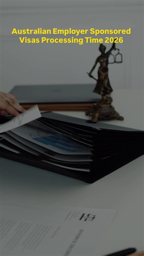 Australian Employer Sponsored Visas Processing Times 2026
