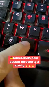8.1K views · 67 reactions | raccourcis pour Passer de qwerty à azerty  | Astuces | Facebook