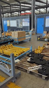 Backhoe loader spare parts storage area, and assembly production line | Construction Machinery &Agricultural Machinery