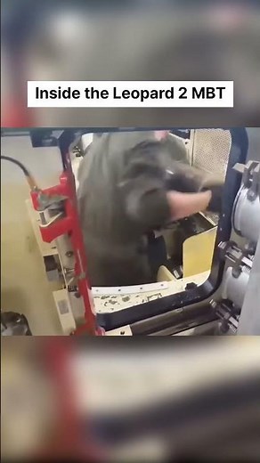 Inside the Leopard 2...
