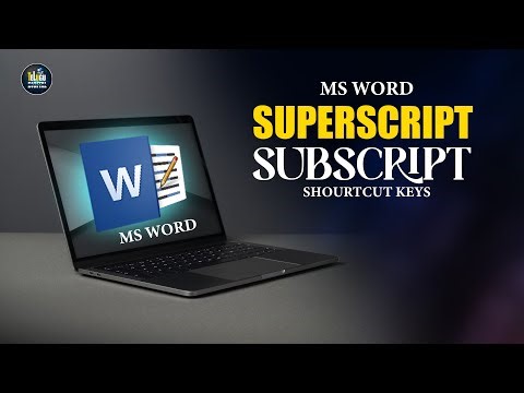 Ms word Superscript & Subscript Shortcut Keys || 2025 || #telugudigitalguide #trending #msword