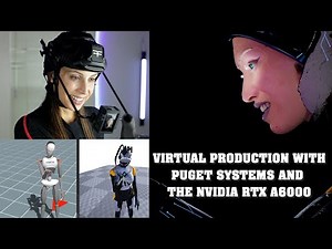 Virtual Production/Mocap with Puget Systems Workstation & NVIDIA RTX A6000