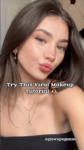 Simple Makeup Tutorial for Beginners Step by Step 💗#foryou #makeup #glowup #makeupshorts #blendup