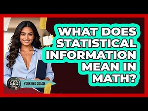 What Does Statistical Information Mean In Math?