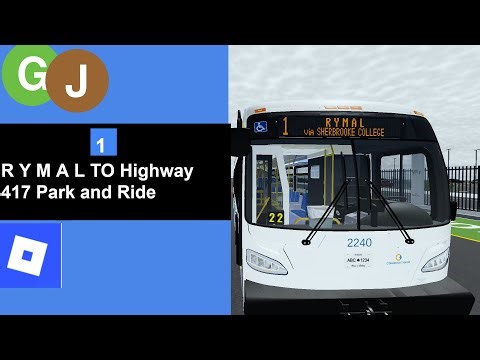 VAMOS Bus Simulator | 2022 New Flyer XDE40 1 Bus to Highway 417 P&R from Caledonia Terminal.