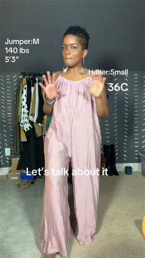 Backless linen Romper ✨ #fashionover50 >>>HALTER TOP @ @Trisha | UGC Creator 50 #springtok #easter #casualoutfits