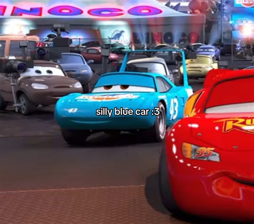 Silly Blue Car: A Tribute to Lightning McQueen