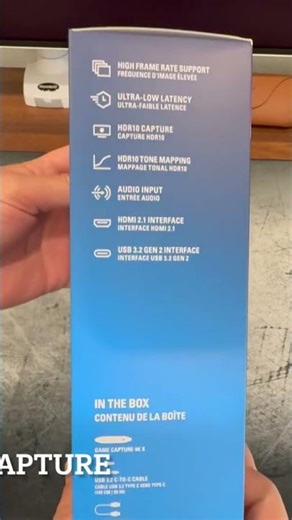 El gato capture 4K X unboxing #shorts #youtubeshorts #viral