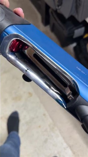 Beretta 1301 Comp Pro Loading Port Modification - Hand Sanded