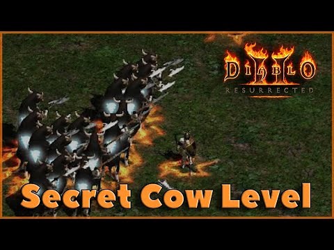 Diablo 2 Resurrected - Opening the Secret Cow Level - guide on how to enter the secret cow level