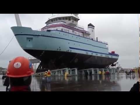 Wondered How To Put a Ship Into Water?
