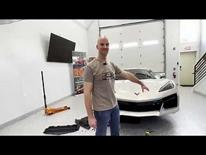 RGS Installation of Radiator Grilles on a Chevrolet Corvette C8 Z06