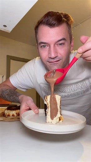 Ricotta Burnt Basque Cheesecake. #EasyDesserts #SweetTooth #fblifestyle #dessertrecipe | The Italian Foody