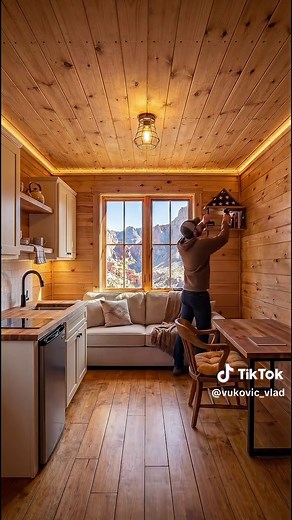 Building a Secret Cabin Inside Solid Rock