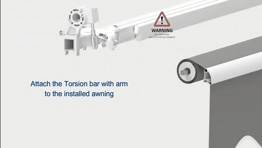 Watch VEVOR Patio Retractable Awning Assembly Instruction Video on Amazon Live