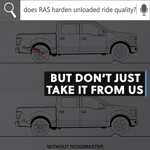 Improving Towing! But How Does Roadmaster Active Suspension (RAS) Affect Ride Quality?
