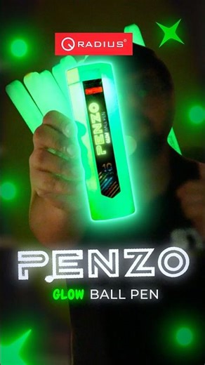 Glow in the Dark Colour Ball Pen Set: Radius Penzo Glow Ball #shorts #SYShorts 887