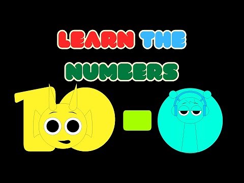 Sprunki Numbers | Learn the Numbers 10 to 0 | Backwards Reverse Counting Song for Kids