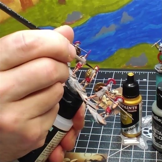 High Speed Short Painting Zvezda Spartan Warriors Pt 5
